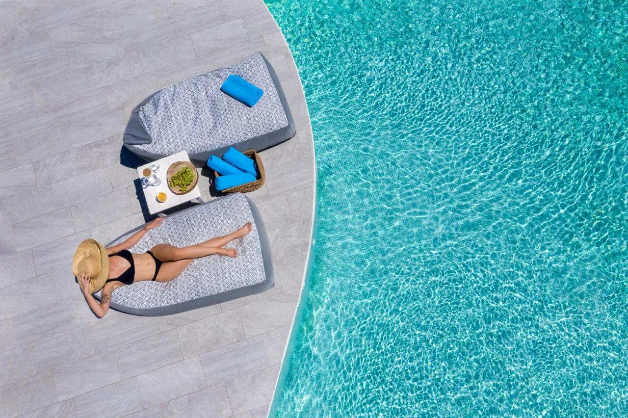 Santa Irina Luxury Sunny Lofts Hotel Perivolos  Luaran gambar
