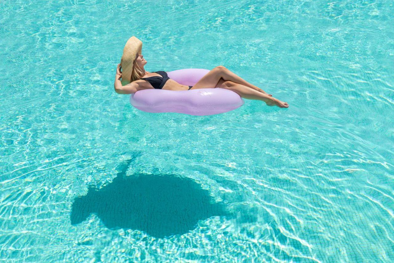 Santa Irina Luxury Sunny Lofts Hotel Perivolos  Luaran gambar
