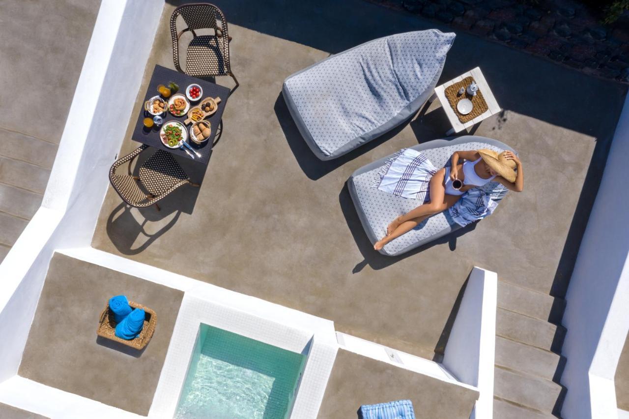 Santa Irina Luxury Sunny Lofts Hotel Perivolos  Luaran gambar