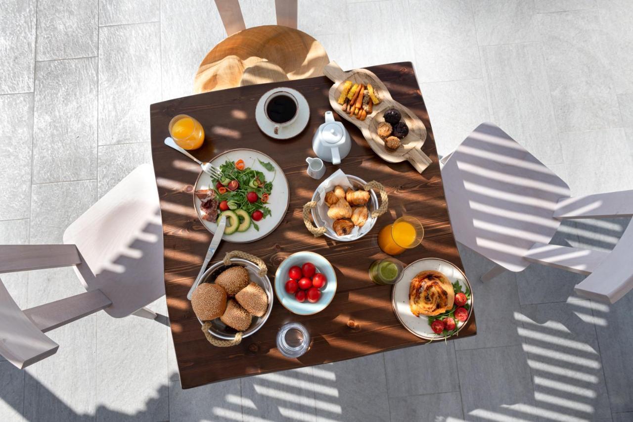 Santa Irina Luxury Sunny Lofts Hotel Perivolos  Luaran gambar