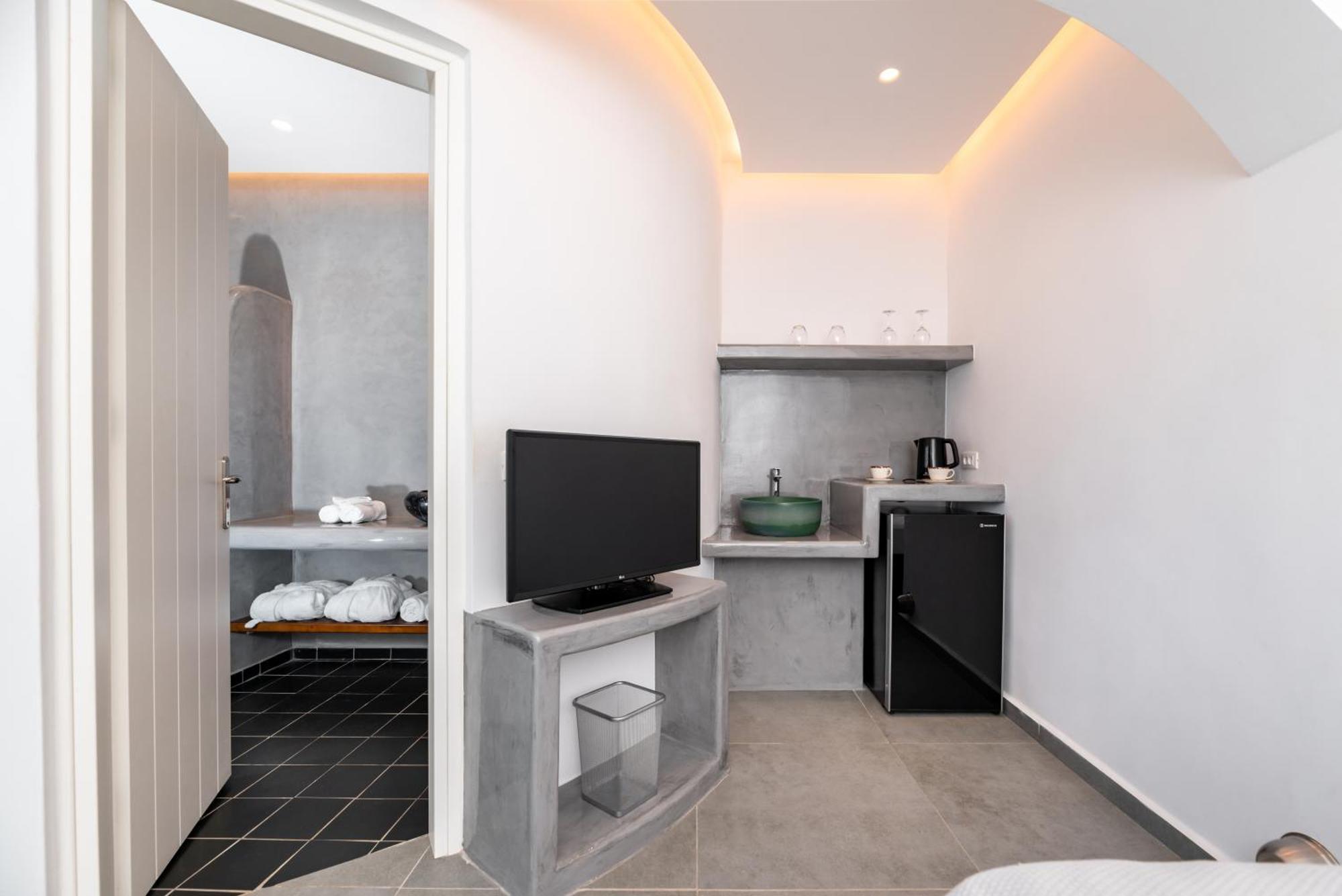 Santa Irina Luxury Sunny Lofts Hotel Perivolos  Luaran gambar