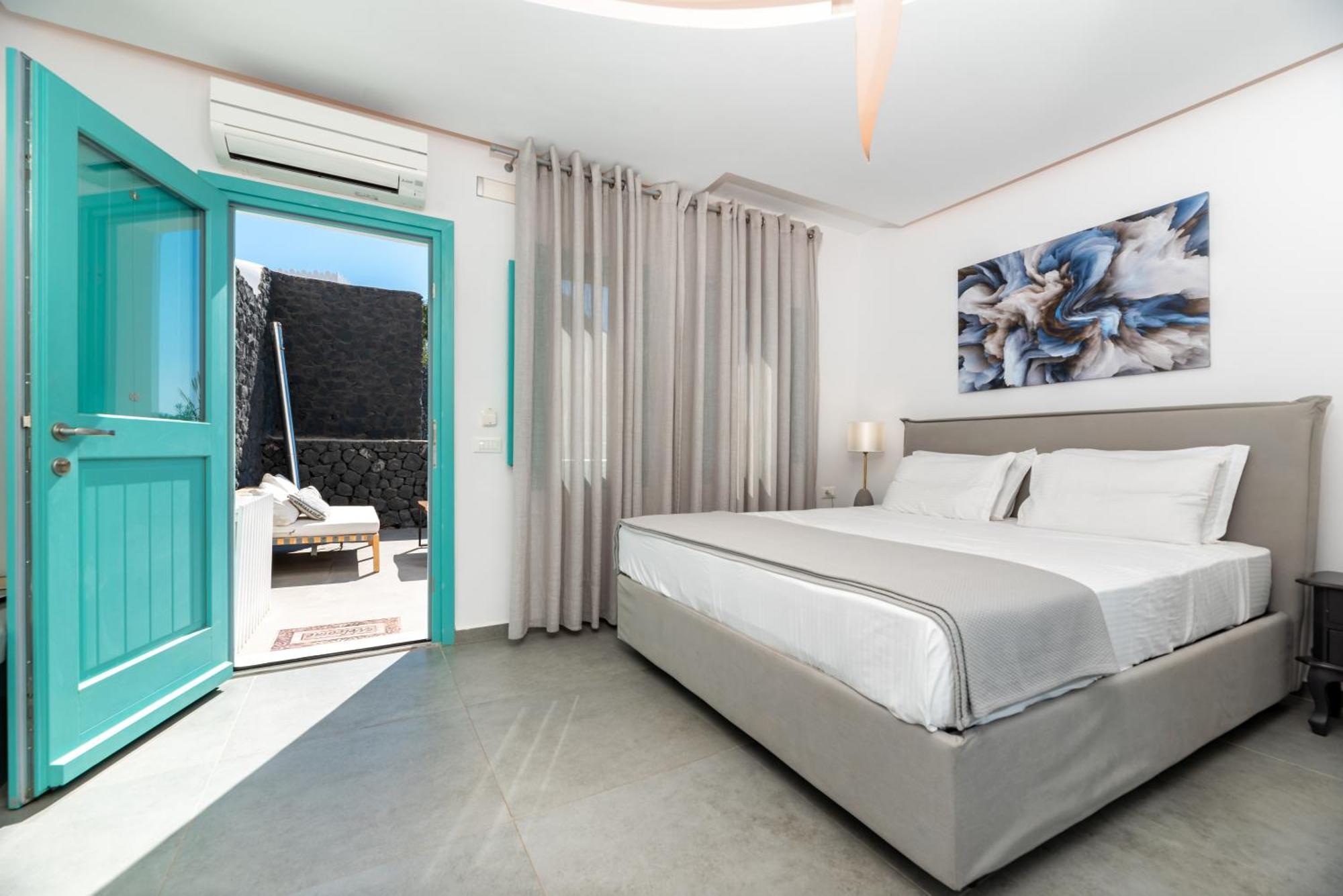 Santa Irina Luxury Sunny Lofts Hotel Perivolos  Luaran gambar